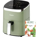 Air Fryer, Fabuletta 4.2QT Air Fryer Oven With 9 Customizable Cooking Programs,Tempered Glass Display, Dishwasher-Safe Nonstick
