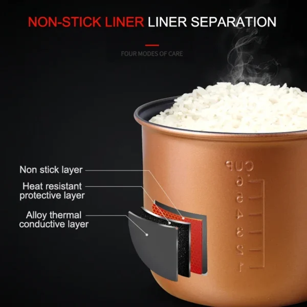 Small car outdoor cooker electric cooker cooking pot cooking food cooking porridge cooking rice fast heating car rice cooker