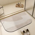 Bathroom Carpet Water-absorbent Toilet Non-slip Floor Mats Soft Diatom Mud Absorbent Doormat Home Decoration Bath Mat 욕실 미끄럼방지
