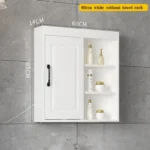 Bathroom Wall Cabinet Wooden Cabinet Bathroom Furniture Over Toilet Storage And Shelves Cupboard Above Toilet With Large Space