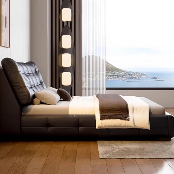 Lounge Minimalist Bed Waterproof Reading Nightstands Aesthetic Bed Headboards Multifunctional Mobili Per La Casa Home Furniture