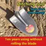 Household large hoe allsteel thickened weeding tool outdoor agricultural land reclamation Digging Vegetable Planting farming too