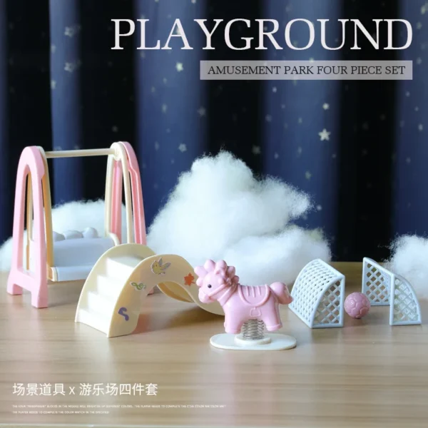 family games dollhouses playhouse miniature furniture pretend toys princess castles villas Christmas present kids toys