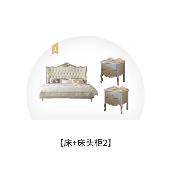 Double Modern Beds Wooden Floor Space Saving Comfortable Beds Soft Design Large Camarotes Para Dormitorio House Accessories