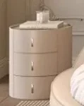 Unique Minimalist Aesthetics Round Beds Elegant Luxury Cream Wind Princess Simple Wedding Bedroom Sleep Beliche Home Furniture