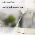 1250W Semi-Automatic Espresso Machine with Steam Wand - Barista-Quality, Compact Home Use, Stainless Steel, Quick Heating,