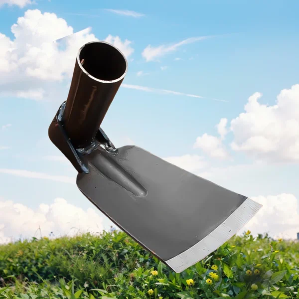 Small Hoe for Digging Soil Garden Hoe Forging Weeding Hoe Household Outdoor Farming Tools for Planting Vegetables and Flowers