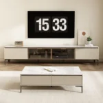Floor Mount Tv Stand Aesthetic Entertainment Shelf Design Tv Stand Large Organizer Mobili Soggiorno Moderni Home Furniture