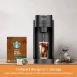 Commercial capsule coffee machine, Portable mini espresso machine, Desktop mini coffee maker, Energy-saving mode, Silent office