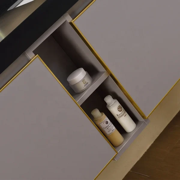 Wall-hung Bathroom Vanities Furniture Mounted Bathroom Waterproof Mirror Cabinet Double Wash Bathroom Cabinet