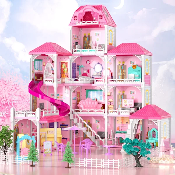 Diy Kit Pretend Play Building Home Educational Toys for Girls Children for Girls Boys Age 3+