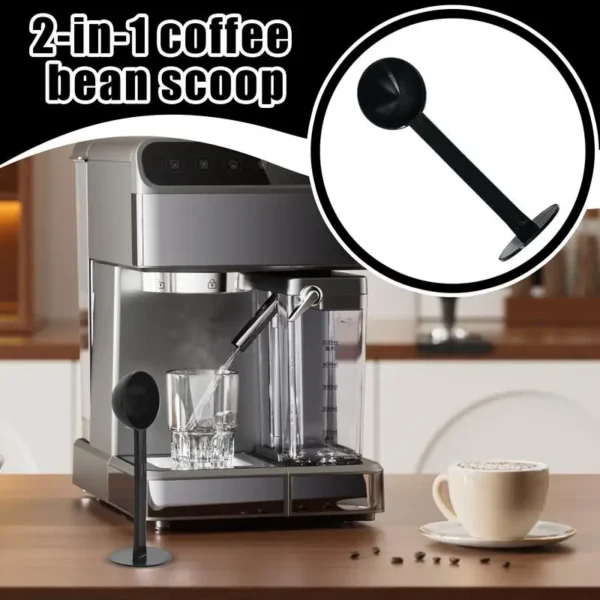 Espresso Machine Scoop Coffee Spoon 2 In 1 Measuring Spoon Coffee Bean Spoon For Espresso Kitchen Accessories Coffeeware