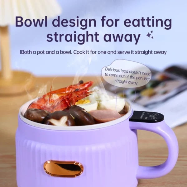 Small intelligent rice cooker 220V multifunctional non stick pot electric rice cooker for home dormitory insulation cooking pot.