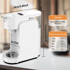 Commercial capsule coffee machine, Portable mini espresso machine, Desktop mini coffee maker, Energy-saving mode, Silent office