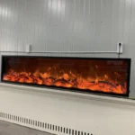Electric FireplaceWholesale New Modern Design TV Stand With Fireplace For Home Decoration Electric Fireplace Heaters