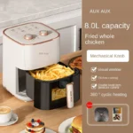 220V AXA Air Fryer Model - All-in-One Air Fryer Oven with Smart Auto-Fry, Multi-Functionality and No Oil Cooking C AA