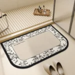 Bathroom Carpet Water-absorbent Toilet Non-slip Floor Mats Soft Diatom Mud Absorbent Doormat Home Decoration Bath Mat 욕실 미끄럼방지