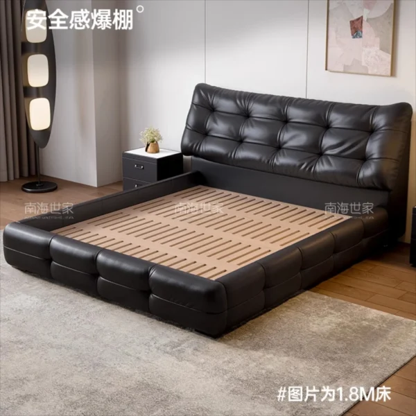 Lounge Minimalist Bed Waterproof Reading Nightstands Aesthetic Bed Headboards Multifunctional Mobili Per La Casa Home Furniture