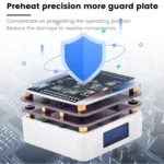 Welder Hot Plate 20V Enough Effective Heating Area Thermostat Smart Heating Soldering Plate Preheat  for PCB SMD