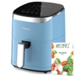 Air Fryer, Fabuletta 4.2QT Air Fryer Oven With 9 Customizable Cooking Programs,Tempered Glass Display, Dishwasher-Safe Nonstick