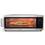 1800W Air Fryer Toaster Oven, Fabuletta 10-in-1 Countertop Convection Air Fryer Oven,Flip Up & Away Capability for Storage Space