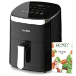 Air Fryer, Fabuletta 4.2QT Air Fryer Oven With 9 Customizable Cooking Programs,Tempered Glass Display, Dishwasher-Safe Nonstick