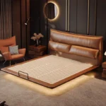 Space Saving Storage Massage Bed Wooden Human Dog Sofa Massage Bed Floor Sleeping European Letto Matrimoniale Unique Furniture