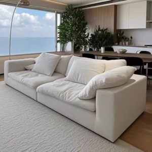 Modern Large Lounge Sofas Loveseat Luxury Bed Lazy Floor Sofas Living Room Modern Divani Da Soggiorno Canape Salon De Luxe