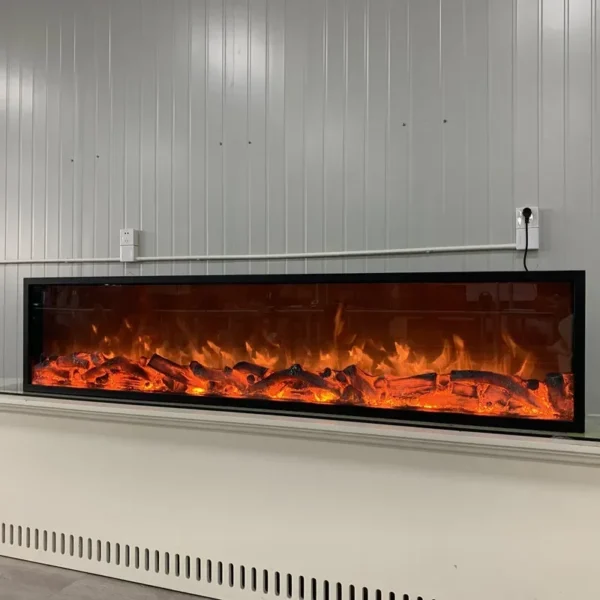 Electric FireplaceWholesale New Modern Design TV Stand With Fireplace For Home Decoration Electric Fireplace Heaters