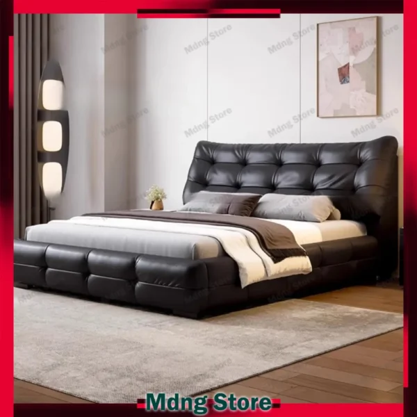 Lounge Minimalist Bed Waterproof Reading Nightstands Aesthetic Bed Headboards Multifunctional Mobili Per La Casa Home Furniture