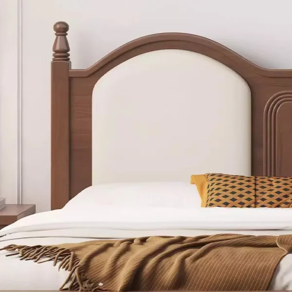 Europian Bedroom Bed Aesthetic Unique Nightstands Headboards Bed Modern Storage Cama Elastica Pula Pula Home Accessories