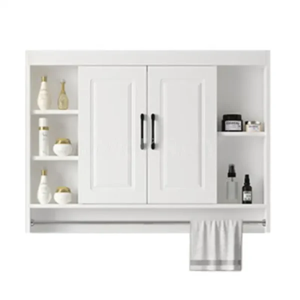 Bathroom Wall Cabinet Wooden Cabinet Bathroom Furniture Over Toilet Storage And Shelves Cupboard Above Toilet With Large Space