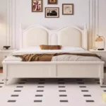 Europian Bedroom Bed Aesthetic Unique Nightstands Headboards Bed Modern Storage Cama Elastica Pula Pula Home Accessories