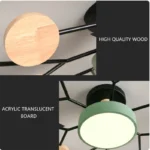 Modern LED Chandelier Lighting for Pendant Lamp Living Room Bedroom Study Home Decoration Indoor Lighting AC220V