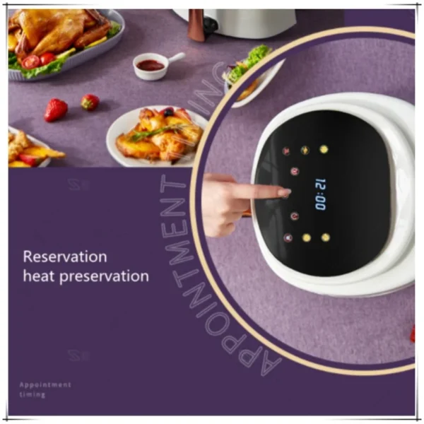 Household air fryer Smart electric fryer French fries machine 6L8L air fryer