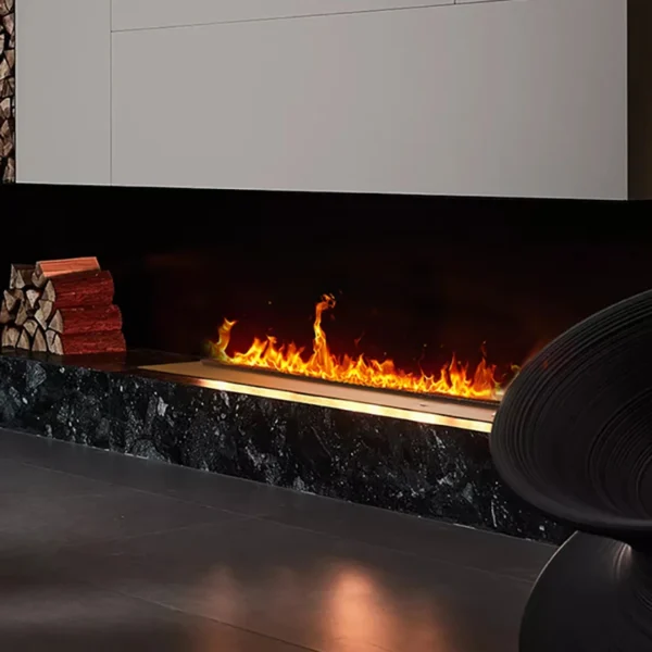 Water Vapor Fireplace Germicidal UV Lamps Customized 3D Flame Electric Fireplace Tv Stand Inserts Living Room Decorative