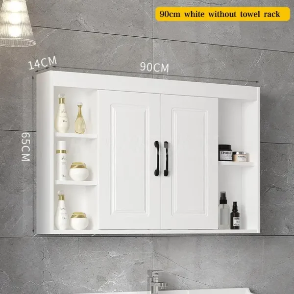 Bathroom Wall Cabinet Wooden Cabinet Bathroom Furniture Over Toilet Storage And Shelves Cupboard Above Toilet With Large Space