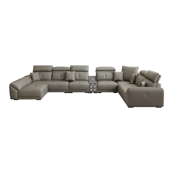 Modern Minimalist Sofa Leather Recliner Corner Living Room Sofa Relaxing Comfortable Muebles Para Habitacion Home Accessories