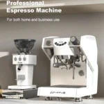 High-End Dual-Boiler Espresso Machine Italian Espresso with 58Pro Commercial Extraction System for Home & Commercial Use