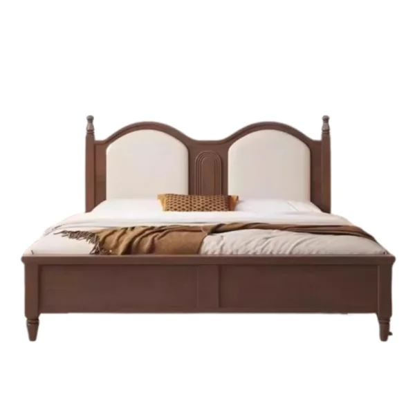 Europian Bedroom Bed Aesthetic Unique Nightstands Headboards Bed Modern Storage Cama Elastica Pula Pula Home Accessories