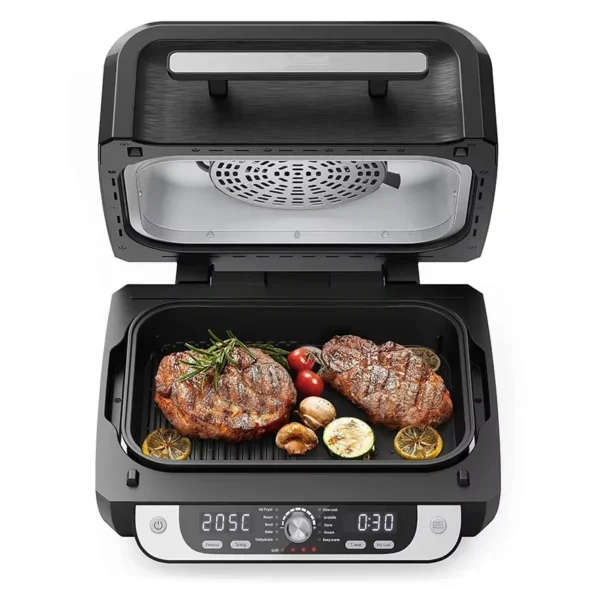 Indoor Air Fryer Grill Kitchen Appliances Party Cafe Home Non-oil Bake Air Crisp Roast Bake Broil Dehydrate Pizza Air Fryer