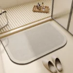Bathroom Carpet Water-absorbent Toilet Non-slip Floor Mats Soft Diatom Mud Absorbent Doormat Home Decoration Bath Mat 욕실 미끄럼방지