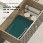 Bathing Bucket for Adults, Inflatable Bathtub, Thickened and Foldable Full Body Sitting Bathtub Sweat Steaming Medicine Bath