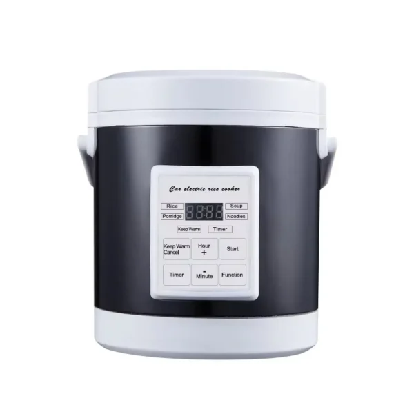 Small car outdoor cooker electric cooker cooking pot cooking food cooking porridge cooking rice fast heating car rice cooker