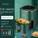 220V AXA Air Fryer Model - All-in-One Air Fryer Oven with Smart Auto-Fry, Multi-Functionality and No Oil Cooking C AA