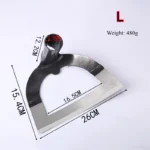 Weeding Hoe Hollow Hoe Thickened Saw Blade Steel Hoe  Artifact Agricultural Long Handle Garden Hoe All Steel  Hoe Tools