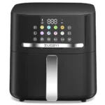 Air Fryer, ZUSBYI 6.5QT Air Fryer Oven With Smart Coloful Screen, 12 in 1 Customizable Functions, 1-Touch Digital Display