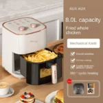 220V AXA Air Fryer Model - All-in-One Air Fryer Oven with Smart Auto-Fry, Multi-Functionality and No Oil Cooking C